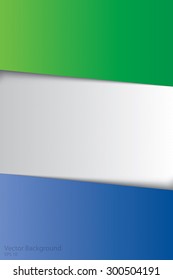 Vector paper banners design.