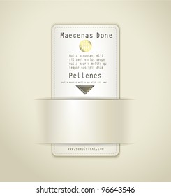 vector paper card board