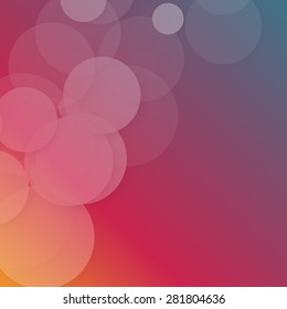 Vector Paper circle with drop shadows. Web banner