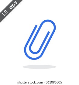 Vector paper clip icon