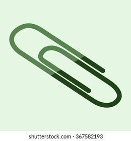 Vector paper clip icon