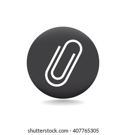 Vector paper clip icon