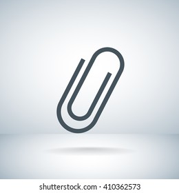 Vector paper clip icon
