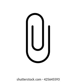 Vector paper clip icon