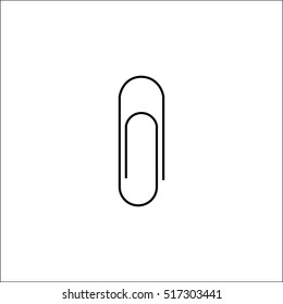 Vector paper clip icon