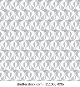 Vector paper cut abstract geometric modern background. Trendy craft style illustration. 3d effect imitation