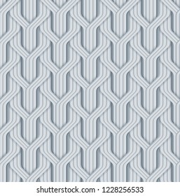 Vector paper cut geometric modern background. Trendy craft style illustration. 3d effect imitation