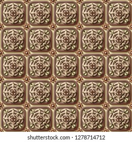 Vector paper cut geometric modern background. Trendy craft style illustration. 3d effect imitation