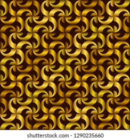Vector paper cut geometric modern background. Trendy craft style illustration. 3d effect imitation