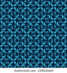 Vector paper cut geometric modern background. Trendy craft style illustration. 3d effect imitation