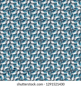 Vector paper cut geometric modern background. Trendy craft style illustration. 3d effect imitation