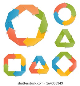 Vector paper diagrams