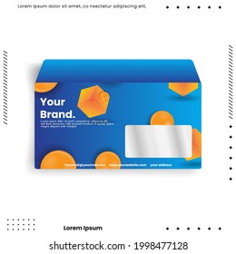 Vector of Paper envelope templates for your project design