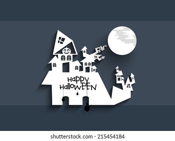 Vector paper graphic for Halloween.