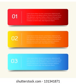 Plantilla de diseño de números y líneas de papel vectorial. Ilustración vectorial.