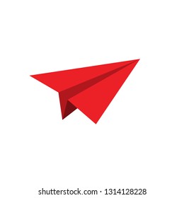 Vector paper plane icons in flat style.
leadership. business