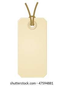 vector paper price tag