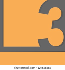 Vector Paper Progress background