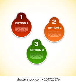 Vector Paper Progress background / product choice or versions.