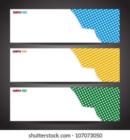 Vector Paper Progress background / product choice or versions