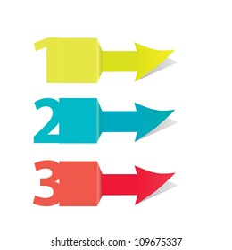 Vector Paper Progress background / product choice or versions