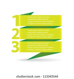 Vector Paper Progress background / product choice or versions