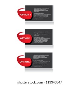 Vector Paper Progress background / product choice or versions