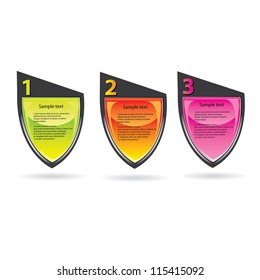 Vector Paper Progress background / product choice or versions