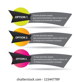 Vector Paper Progress background / product choice or versions