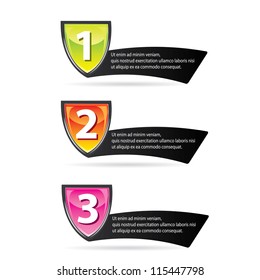 Vector Paper Progress background / product choice or versions