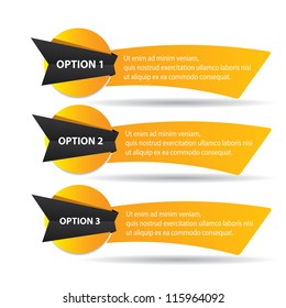 Vector Paper Progress background / product choice or versions