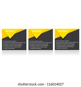 Vector Paper Progress background / product choice or versions