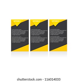 Vector Paper Progress background / product choice or versions