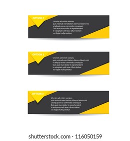 Vector Paper Progress background / product choice or versions