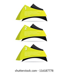 Vector Paper Progress background / product choice or versions