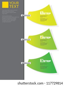 Vector Paper Progress background / product choice or versions