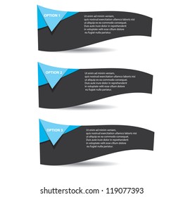 Vector Paper Progress background / product choice or versions