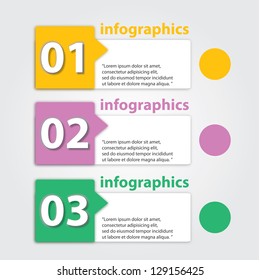 Vector Paper Progress background / product choice or versions. banner set. cover design elements. infographics template