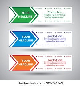 Vector Paper Progress background / product choice or versions. banner set. cover design elements. infographics template
