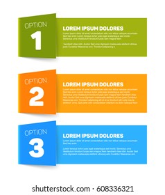 Vector Paper Progress background / product choice or versions