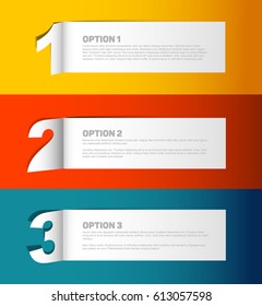 Vector Paper Progress background / product choice or versions