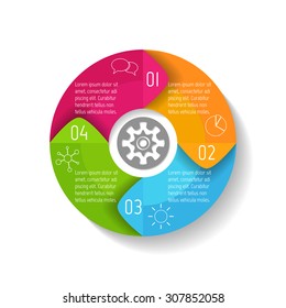 Vector paper progress steps for tutorial. Option infographic banners. Number banners template for diagram, graph, presentation or chart. Business concept sequence banners. EPS10 workflow layout.