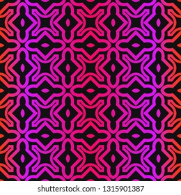 Vector Paper For Scrapbook. GeometricTexture For Wallpaper, Invitation. Seamless Ornament. Black purple color.