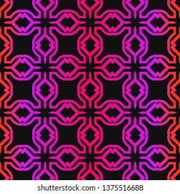 Vector Paper For Scrapbook. GeometricTexture For Wallpaper, Invitation. Seamless Ornament. Black purple color.