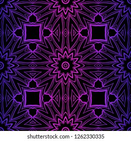 vector paper for scrapbook. Luxury texture for wallpaper, invitation. Seamless floral ornament.