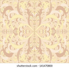 Vector, Paper for walls, wall-paper, leaves, the brochure. EPS10