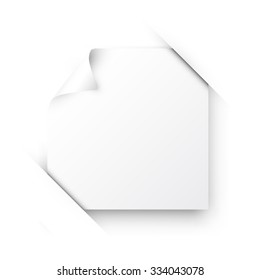 vector paper/note illustration