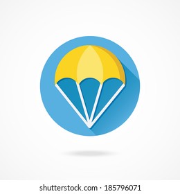 Vector Parachute Icon