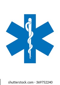 Vector Paramedic Symbol