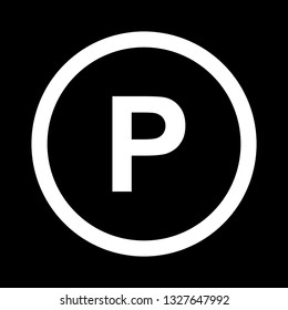 Vector Parking Icon	

